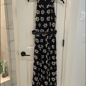 Tommy Hilfiger maxi dress sleeveless size 2 Navy Blue